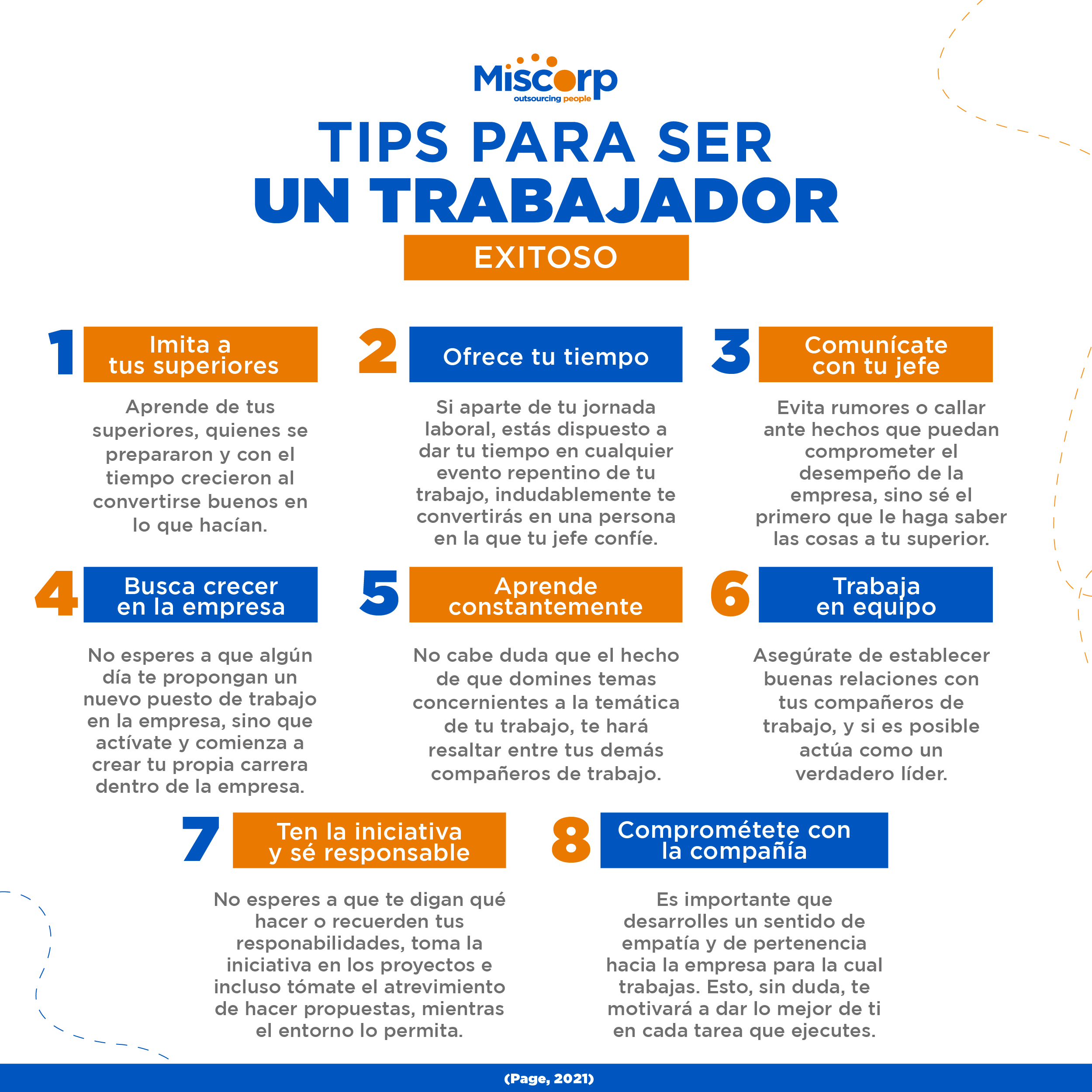 Tips para ser un trabajador exitoso