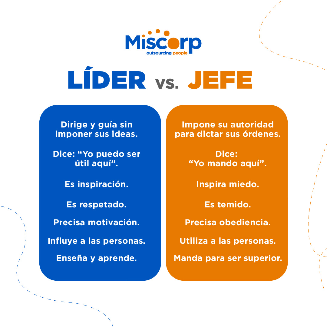 Líder vs. Jefe